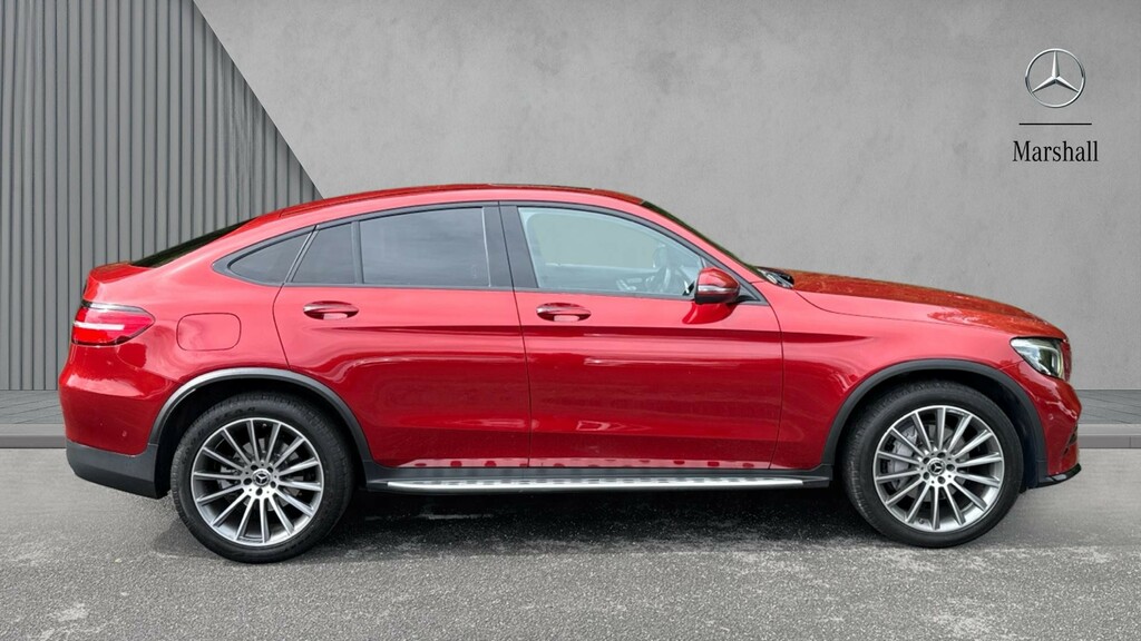Mercedes-Benz GLC Class Glc Coupe Glc 250D 4Matic Amg Line Prem Plus 9 KS67HHE Red #4