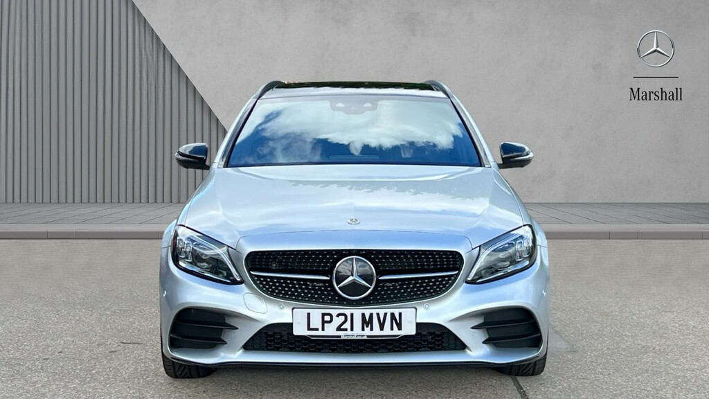 Mercedes-Benz C Class C Class C300de Amg Line Night Ed Premium 9G- LP21MVN Silver #6