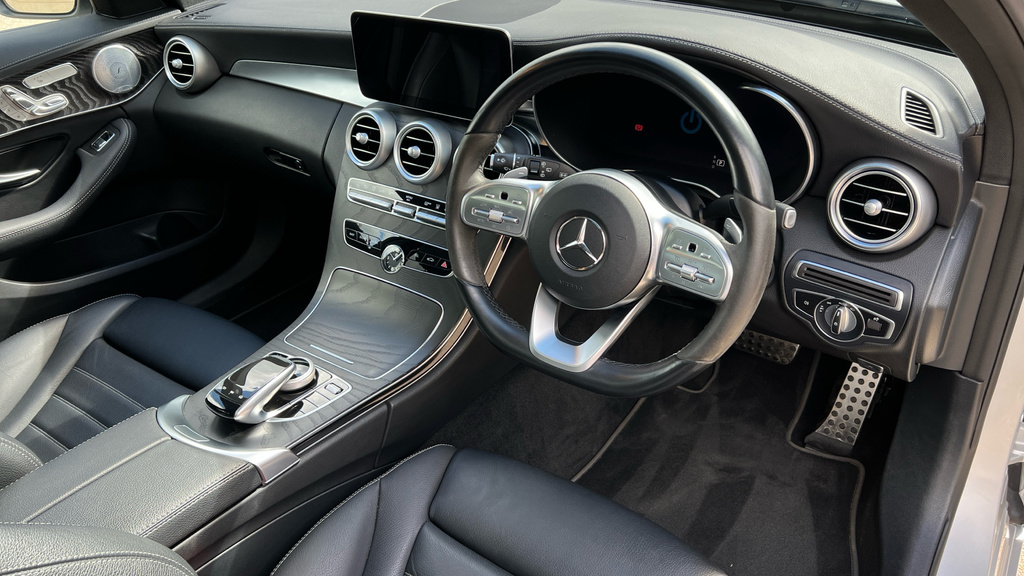 Mercedes-Benz C Class C Class C300de Amg Line Night Ed Premium 9G- LP21MVN Silver #3