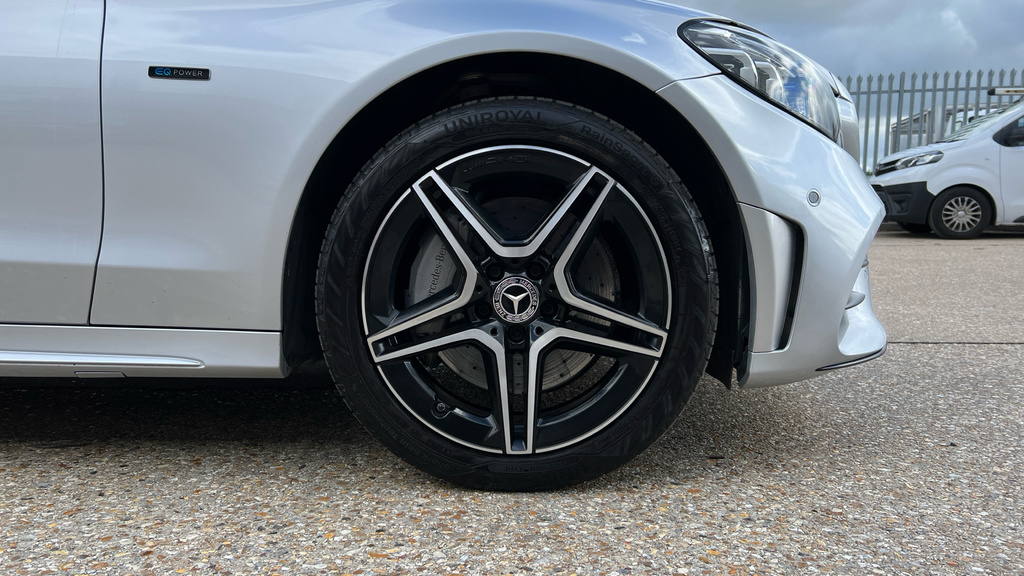 Mercedes-Benz C Class C Class C300de Amg Line Night Ed Premium 9G- LP21MVN Silver #5