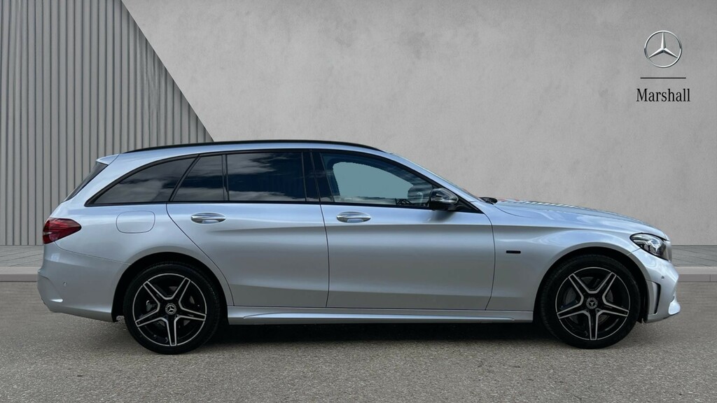 Mercedes-Benz C Class C Class C300de Amg Line Night Ed Premium 9G- LP21MVN Silver #4