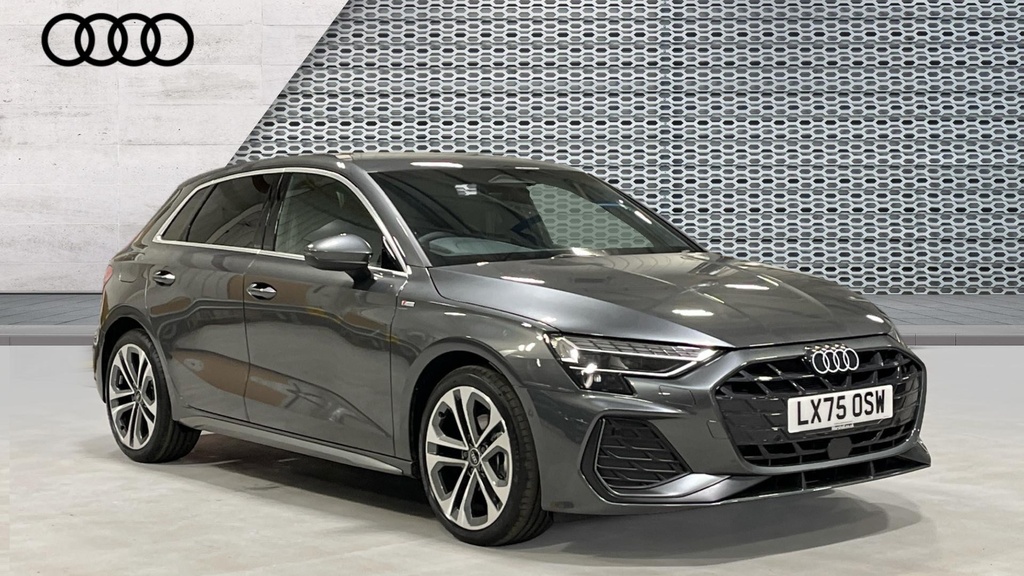 Audi A3 A3 1.5 Tfsi 116 S Line S Tronic Grey