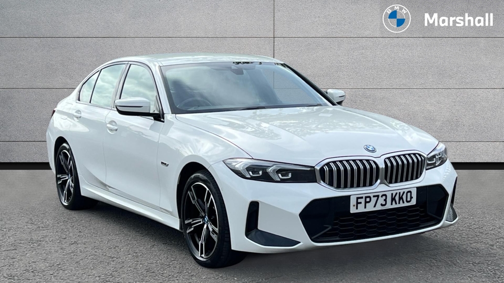 BMW 3 Series 3 Series 330E Xdrive M Sport Step White