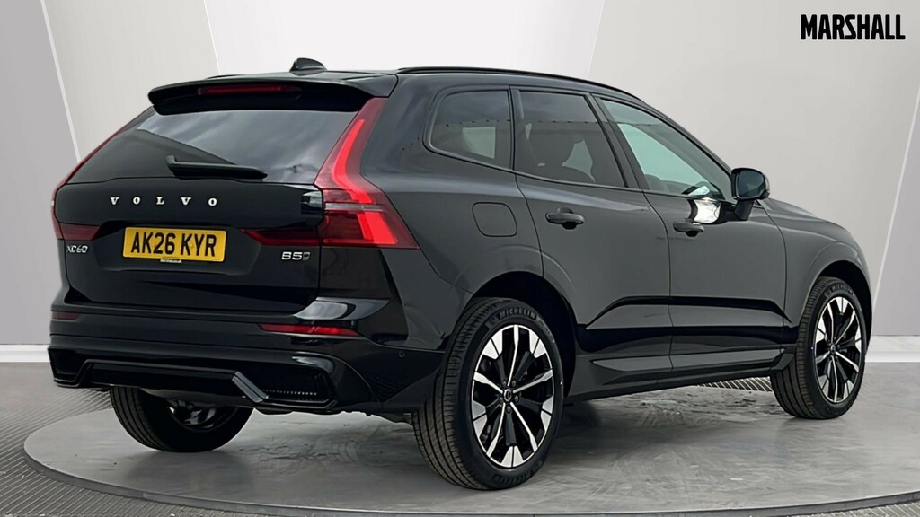 Volvo XC60 Volvo Xc60 Estate 2.0 B5p Plus Dark Awd Geartr AK26KYR Black #2