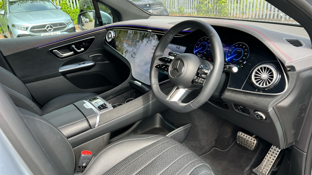 Mercedes-Benz EQE Eqe 500 4Matic 300Kw Amg Line Edition 96Kwh Au KT25LVL Silver #3