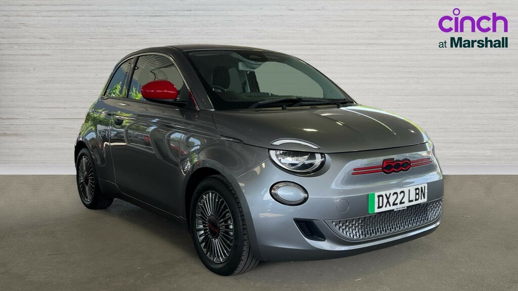 Fiat 500 500 70Kw Red 24Kwh Grey