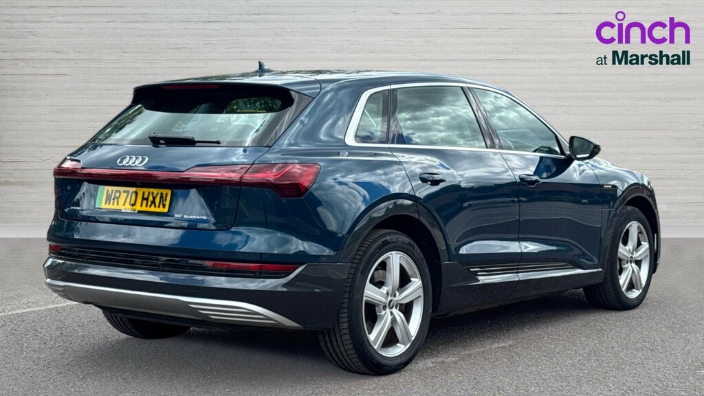 Audi E-tron E-tron 230Kw 50 Quattro 71Kwh Technik WR70HXN Blue #3