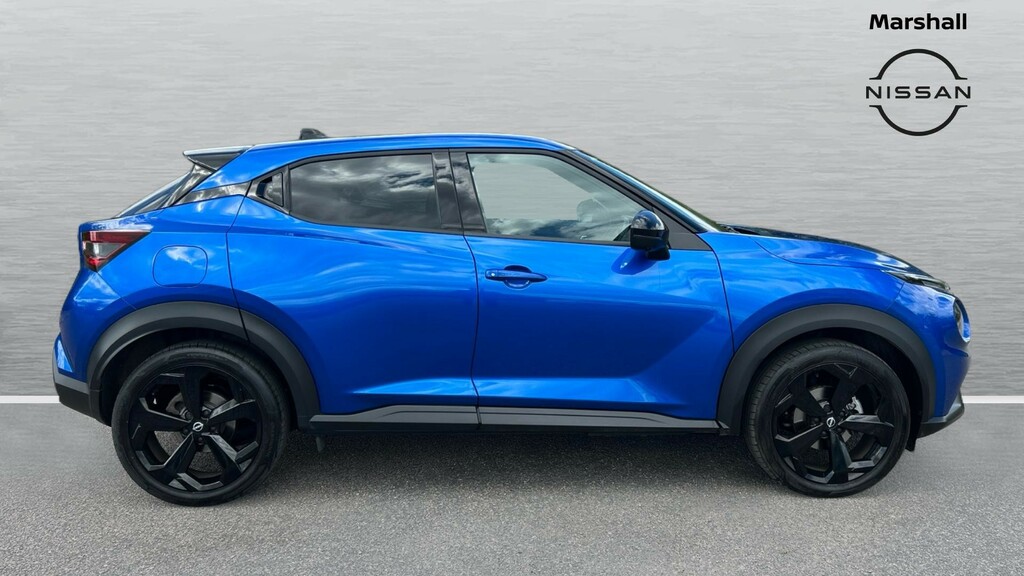 Nissan Juke Juke 1.0 Dig-t Tekna OV25GHD Blue #3