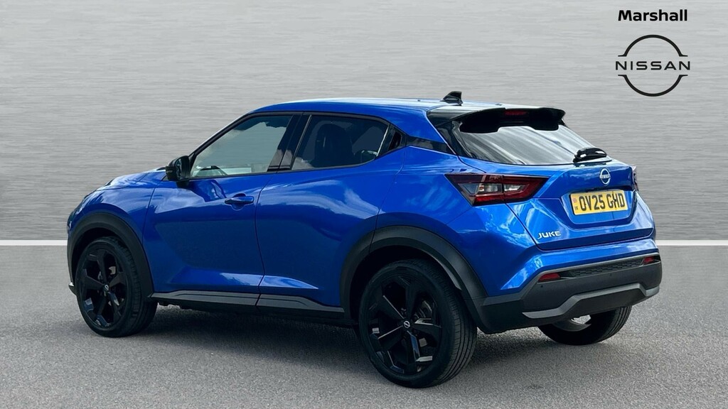 Nissan Juke Juke 1.0 Dig-t Tekna OV25GHD Blue #2