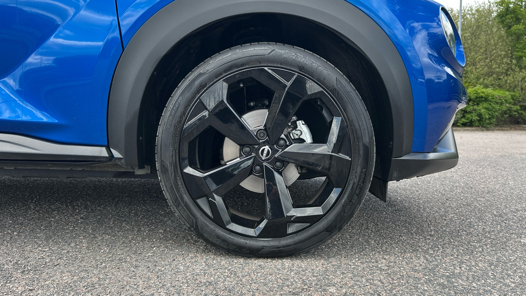 Nissan Juke Juke 1.0 Dig-t Tekna OV25GHD Blue #4