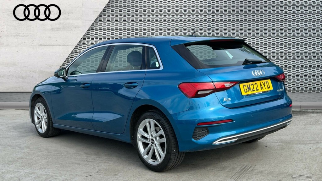 Audi A3 A3 35 Tdi Sport S Tronic GM22AYD Blue #3