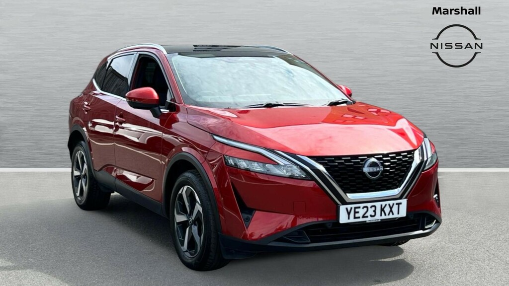 Nissan Qashqai Qashqai 1.3 Dig-t Mh 158 N-connecta Xtronic Red