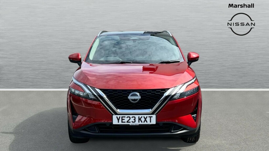 Nissan Qashqai Qashqai 1.3 Dig-t Mh 158 N-connecta Xtronic YE23KXT Red #5
