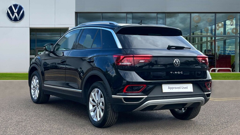 Volkswagen T-Roc T-roc 1.5 Tsi Style GD25HTA Black #3