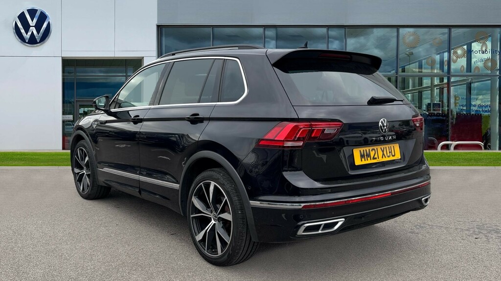 Volkswagen Tiguan Tiguan 1.5 Tsi 150 R-line Dsg MM21XUU Black #3