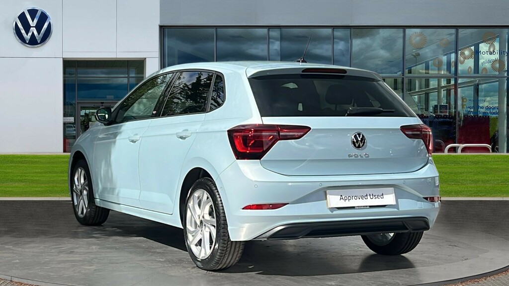 Volkswagen Polo Volkswagen Polo Hatchback Special Ed 1.0 Tsi Editi KM26WVW Blue #3