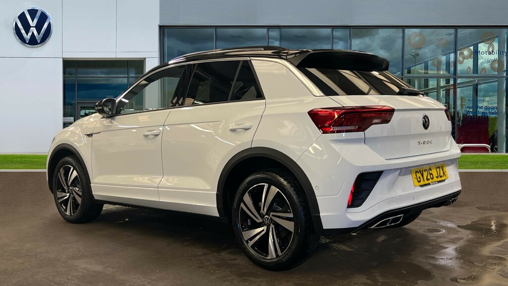 Volkswagen T-Roc T-roc R-line 1.5 Tsi 150Ps 7-Speed Dsg GY26JZX Black #3