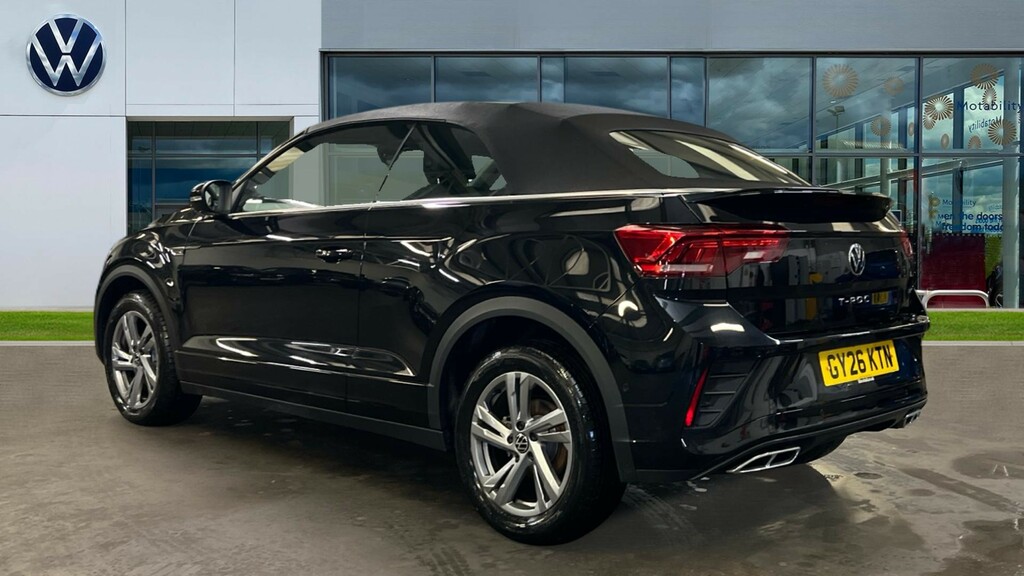 Volkswagen T-Roc T-roc Cabriolet R-line 1.5 Tsi 150Ps 7-Speed Dsg 2 GY26KTN Black #3