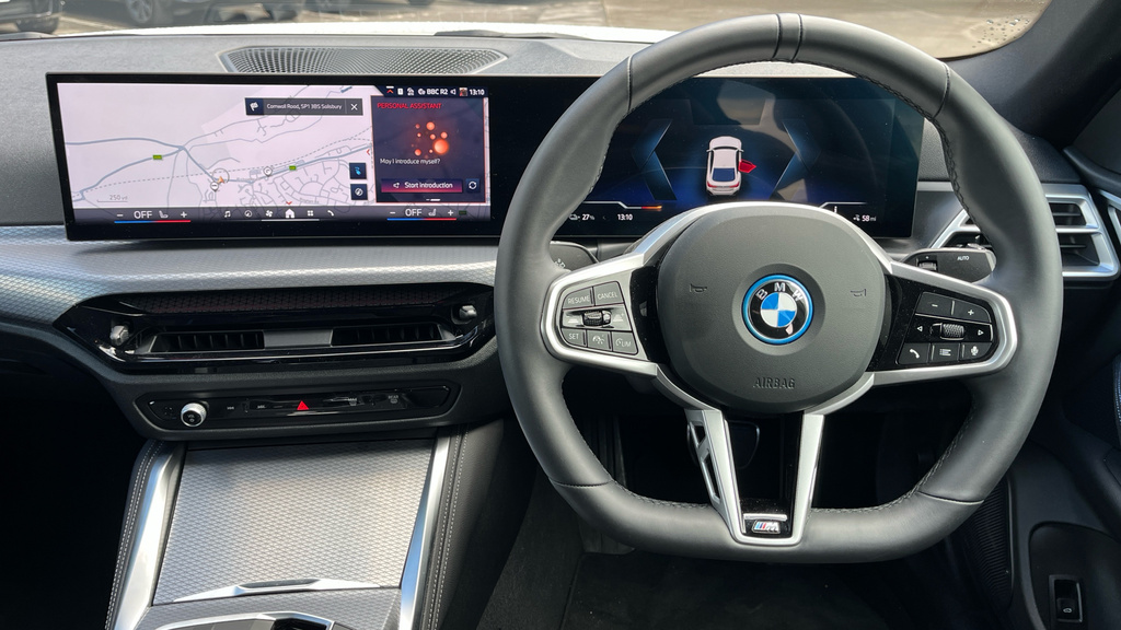 BMW i4 I4 210Kw Edrive35 M Sport 70Kwh HG75RAX White #5