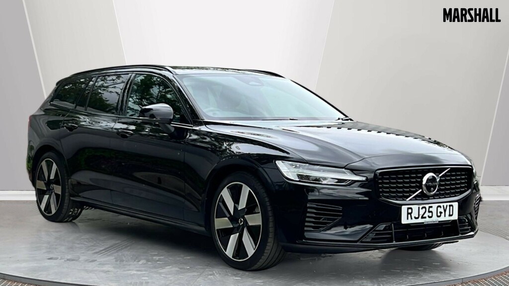 Volvo V60 V60 2.0 T8 455 Phev Ultra Dark Awd Black