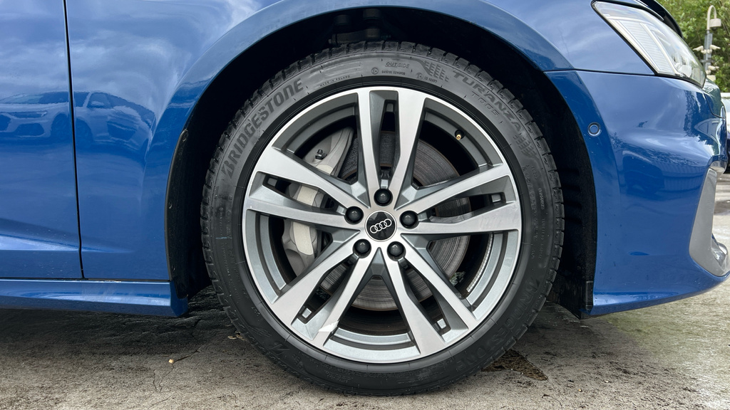 Audi A6 Saloon A6 50 Tfsi E Quattro S Line S Tronic KM75MXB Blue #5