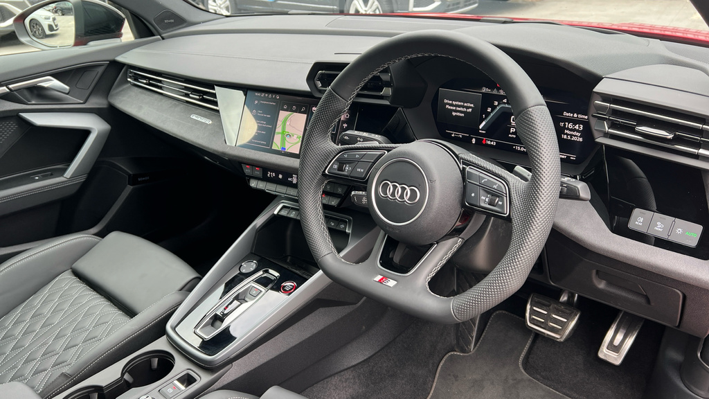 Audi A3 A3 S3 Tfsi Quattro 333 Black Edition S Tronic KR75OYA Red #6