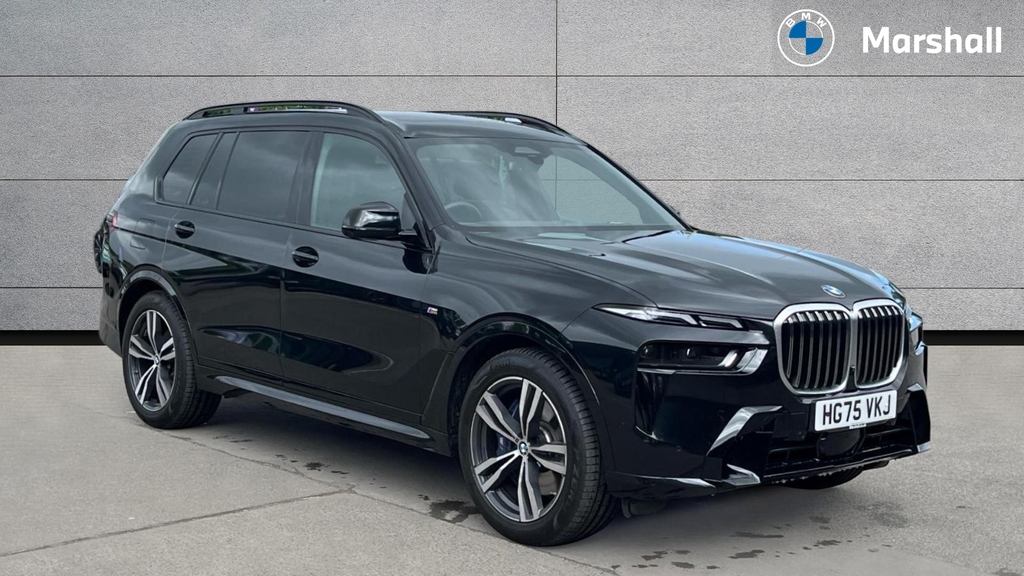 BMW X7 Bmw X7 Estate Xdrive40d Mht M Sport Ste Black
