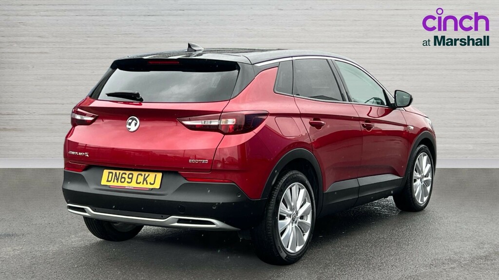 Vauxhall Grandland X Grandland X 1.2 Turbo Elite Nav DN69CKJ Red #3