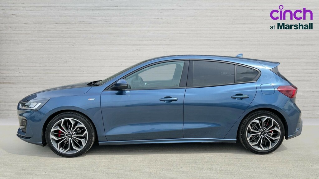 Ford Focus Focus 1.0 Ecoboost Hybrid Mhev St-line X LB73MUP Blue #6