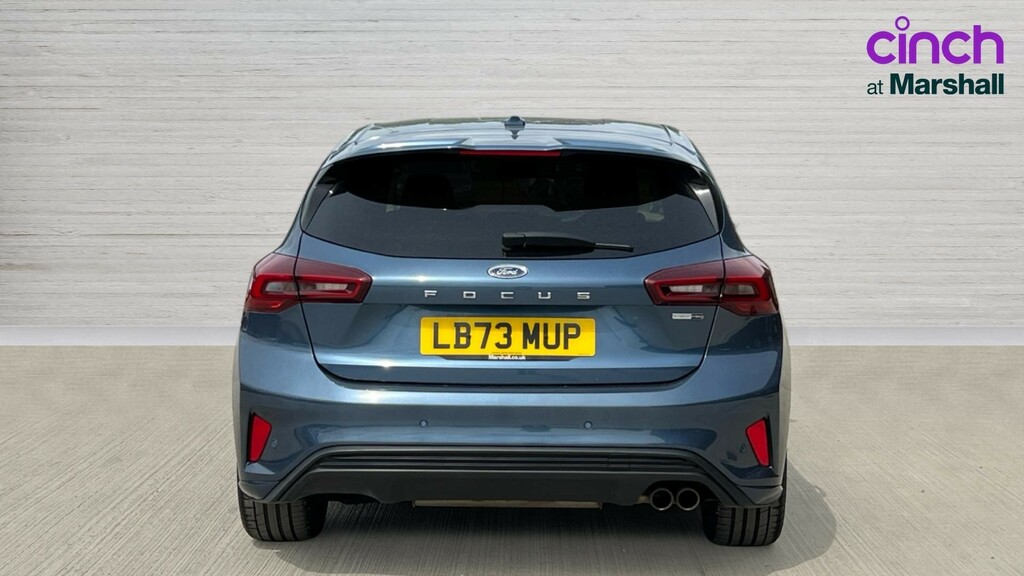 Ford Focus Focus 1.0 Ecoboost Hybrid Mhev St-line X LB73MUP Blue #4