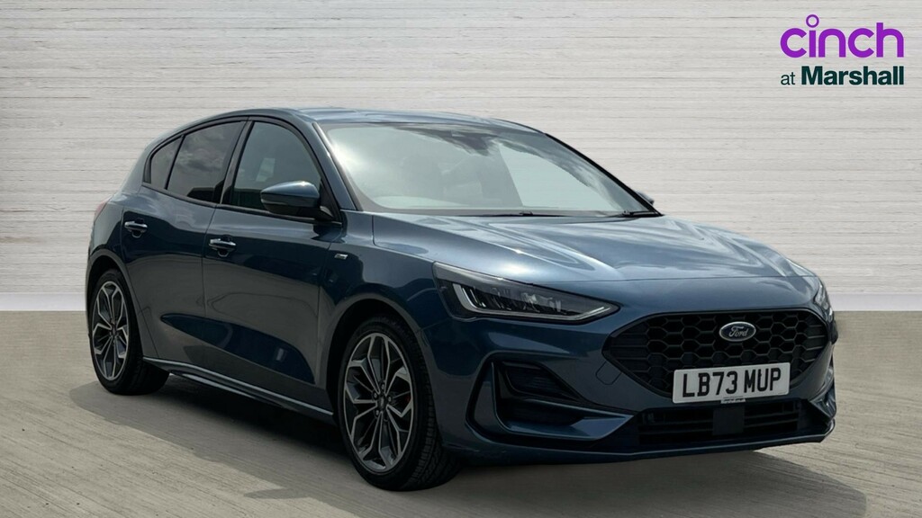 Ford Focus Focus 1.0 Ecoboost Hybrid Mhev St-line X Blue