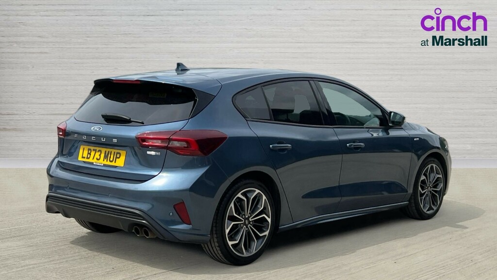 Ford Focus Focus 1.0 Ecoboost Hybrid Mhev St-line X LB73MUP Blue #3