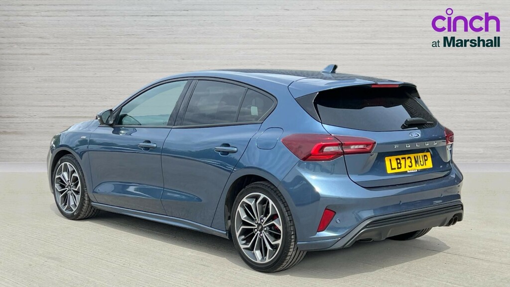 Ford Focus Focus 1.0 Ecoboost Hybrid Mhev St-line X LB73MUP Blue #5