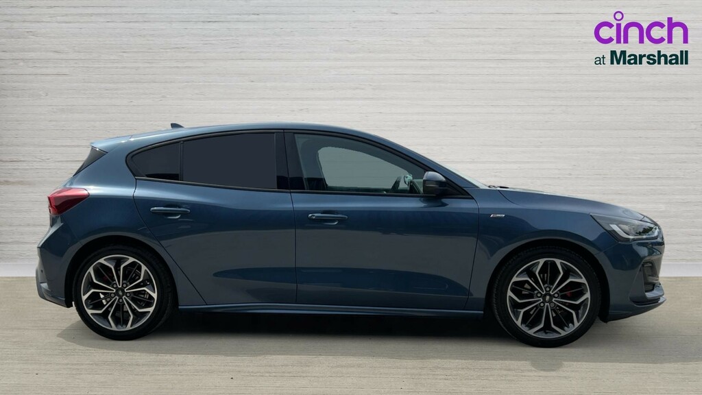 Ford Focus Focus 1.0 Ecoboost Hybrid Mhev St-line X LB73MUP Blue #2