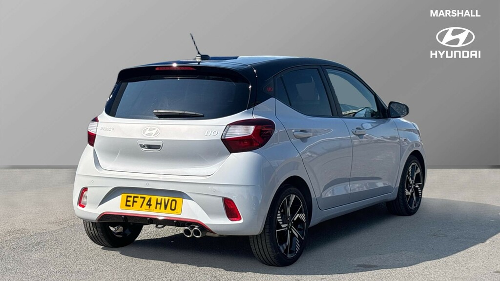 Hyundai I10 I10 1.0T 90 N Line Nav EF74HVO Grey #3