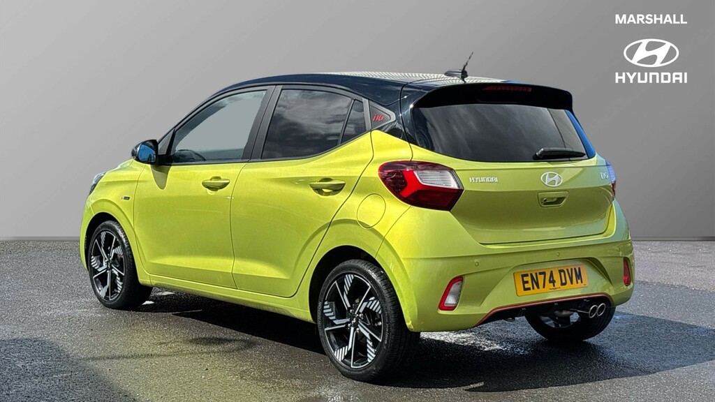 Hyundai I10 I10 1.0T 90 N Line Nav EN74DVM Yellow #5