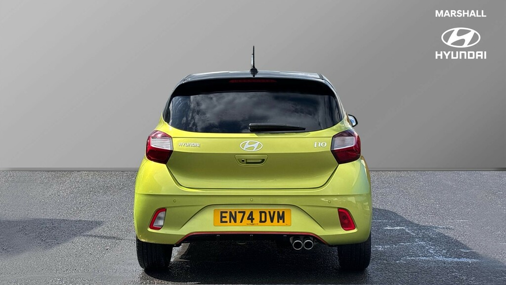 Hyundai I10 I10 1.0T 90 N Line Nav EN74DVM Yellow #4