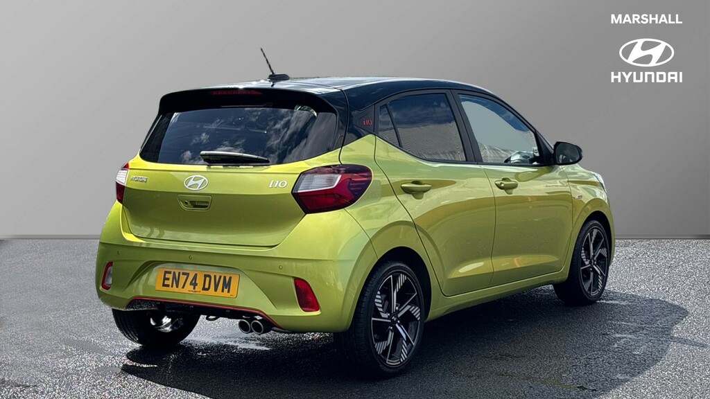 Hyundai I10 I10 1.0T 90 N Line Nav EN74DVM Yellow #3