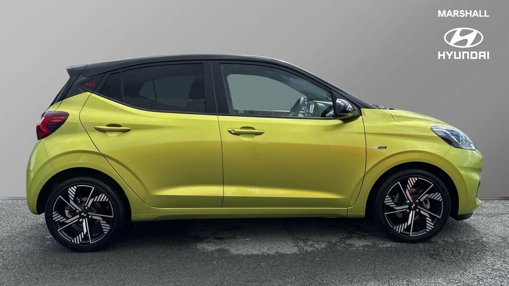 Hyundai I10 I10 1.0T 90 N Line Nav EN74DVM Yellow #2