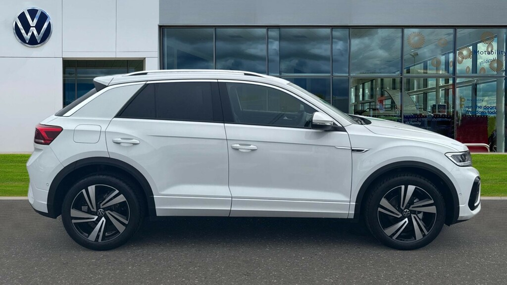 Volkswagen T-Roc T-roc R-line 1.5 Tsi 150Ps 7-Speed Dsg White #4