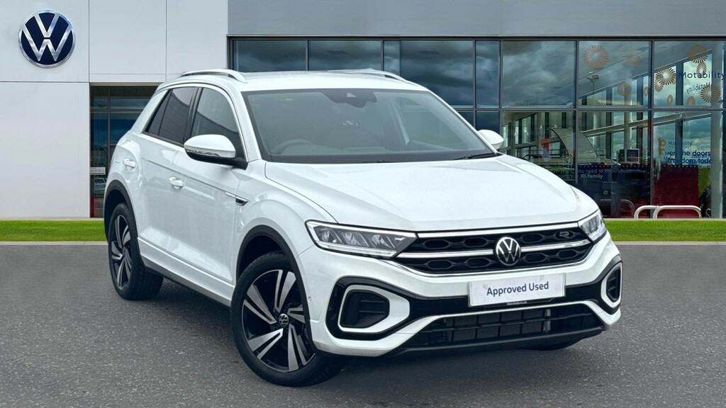 Volkswagen T-Roc T-roc R-line 1.5 Tsi 150Ps 7-Speed Dsg White