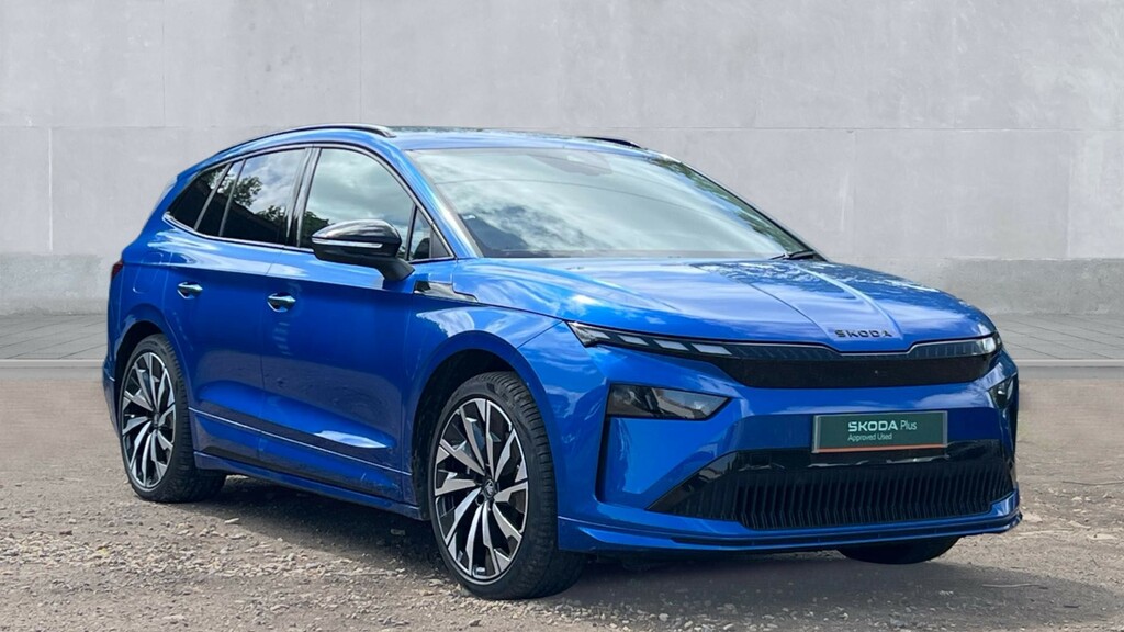 Skoda ENYAQ Enyaq 210Kw 85X Sportline 82Kwh 4X4 Blue