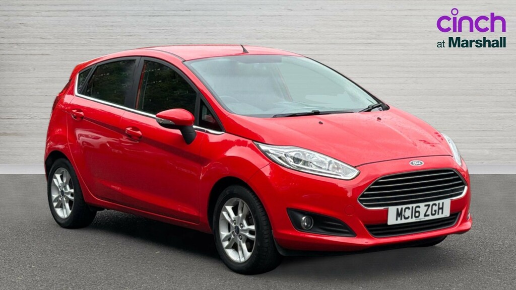 Ford Fiesta Fiesta 1.0 Ecoboost Zetec Navigation Red