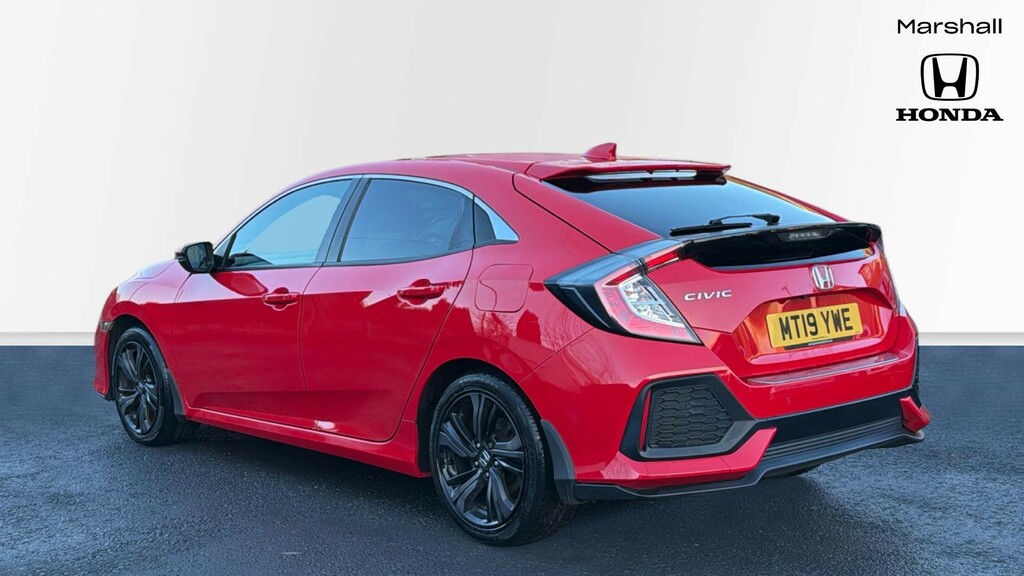 Honda Civic Civic 1.0 Vtec Turbo 126 Ex MT19YWE Red #3