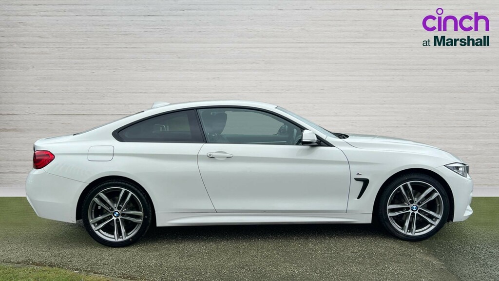 BMW 4 Series 4 Series 420D 190 Xdrive M Sport Prof SD18NBG White #2