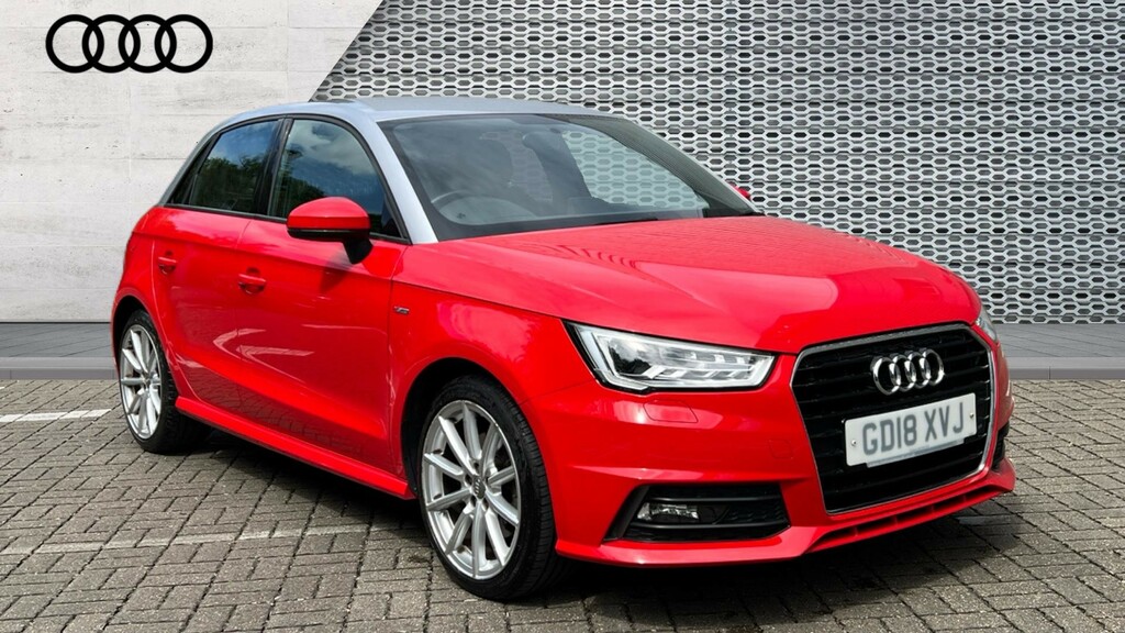 Audi A1 A1 1.4 Tfsi S Line Nav S Tronic Red