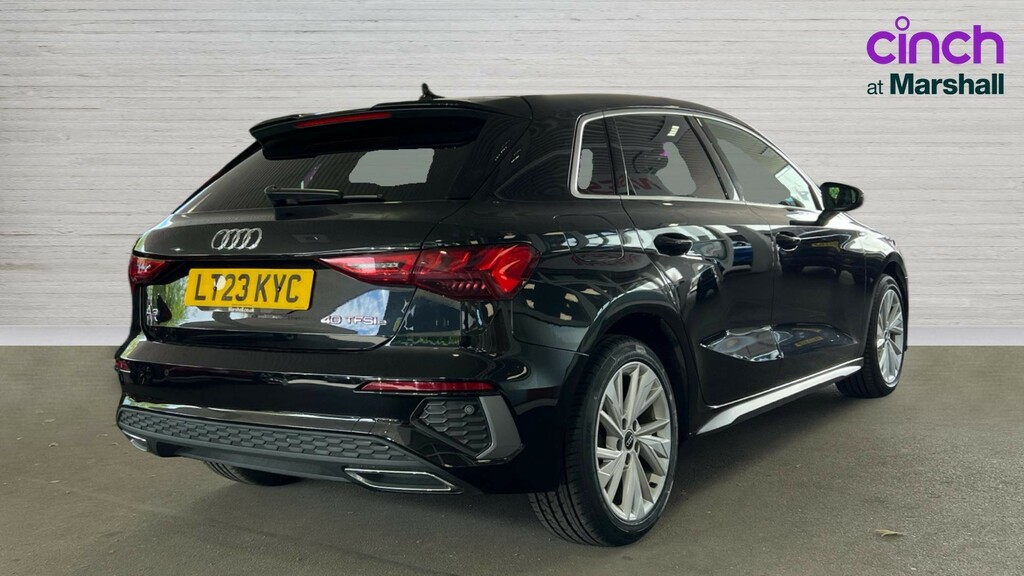 Audi A3 A3 40 Tfsi E S Line S Tronic LT23KYC Black #3
