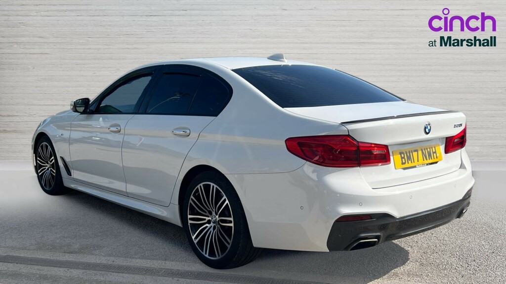 BMW 5 Series 5 Series 530I M Sport BM17NWH White #5