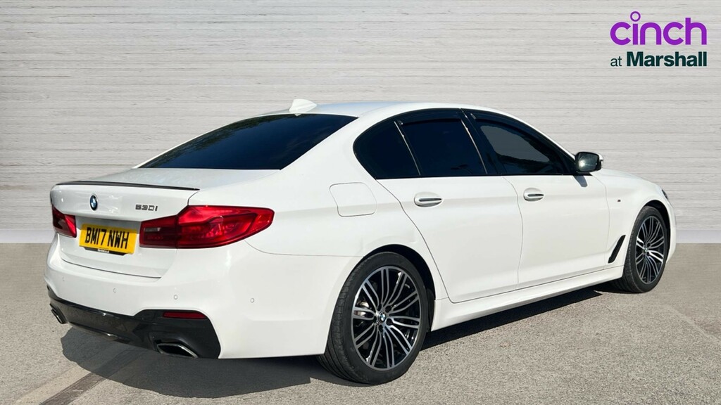 BMW 5 Series 5 Series 530I M Sport BM17NWH White #3