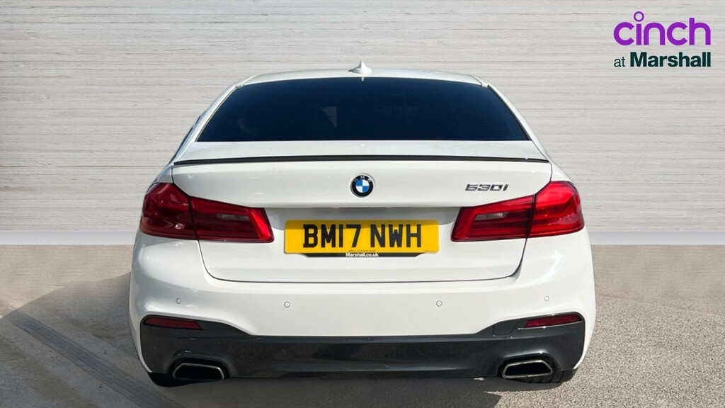BMW 5 Series 5 Series 530I M Sport BM17NWH White #4